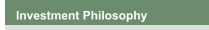 Investment Philosophy